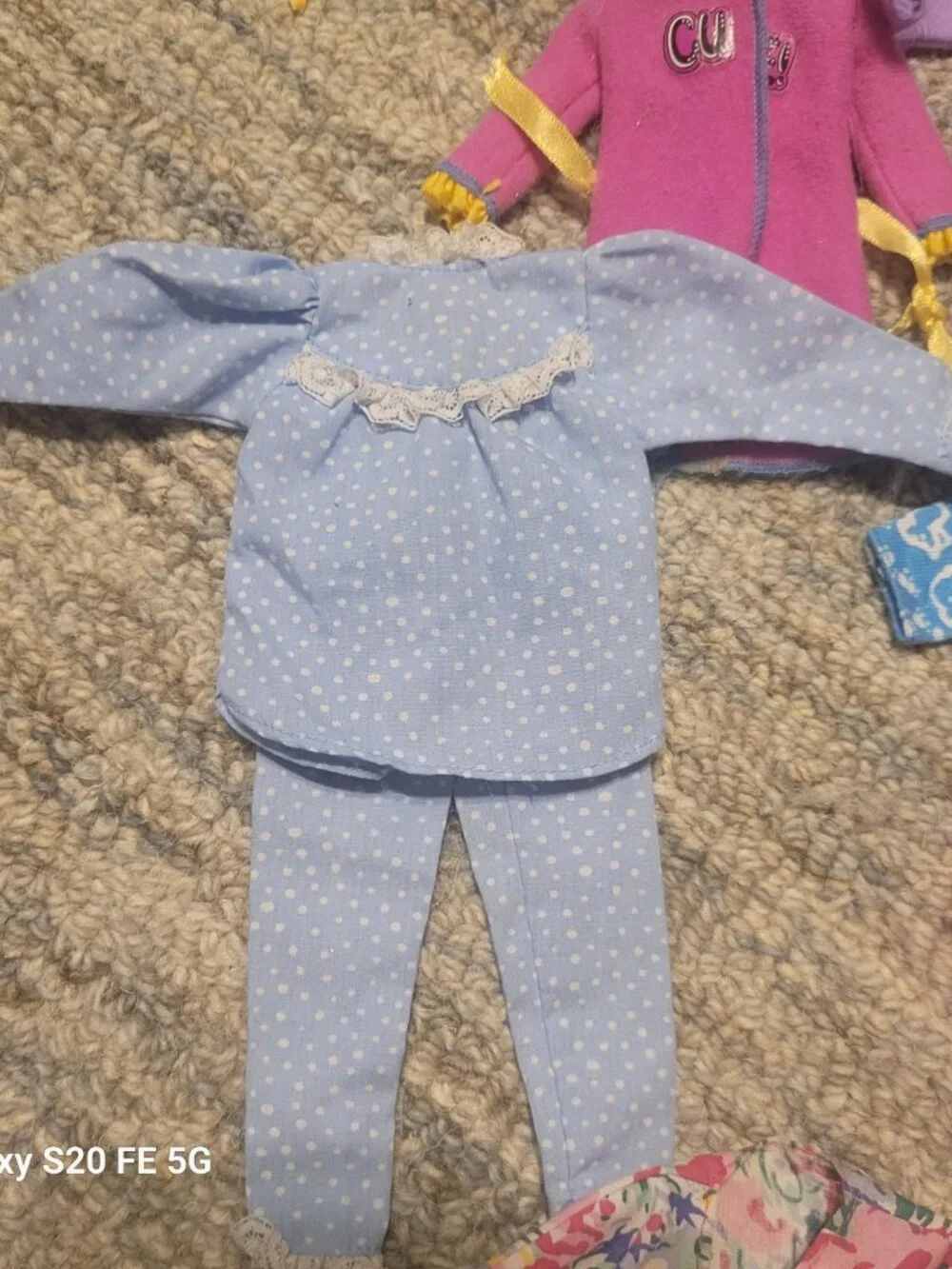 Vintage Barbie and Skipper Pajamas